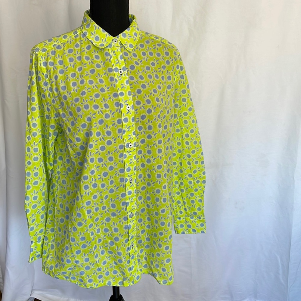 Rock Flower Paper button down shirt